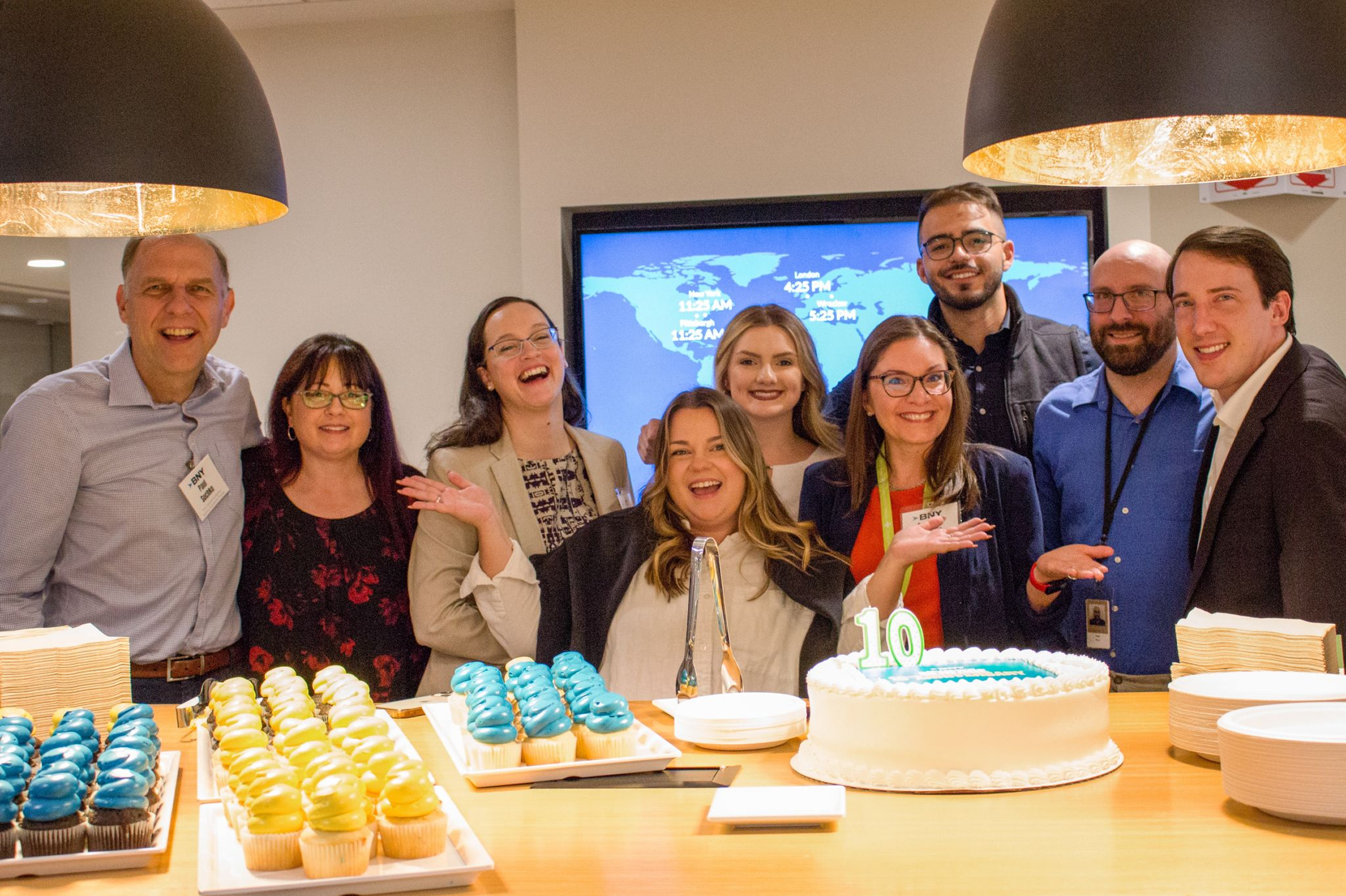 Interns at BNY Mellon